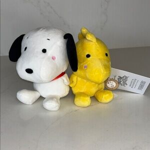 Hallmark Snoopy and Woodstock Peanuts Better Together Magnetic Plush Toy